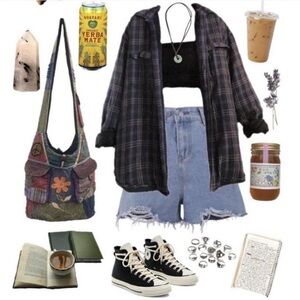 Starter Kit 5 Items Custom 90s Grunge Boho Indie Artsy Alternative Various Sizes